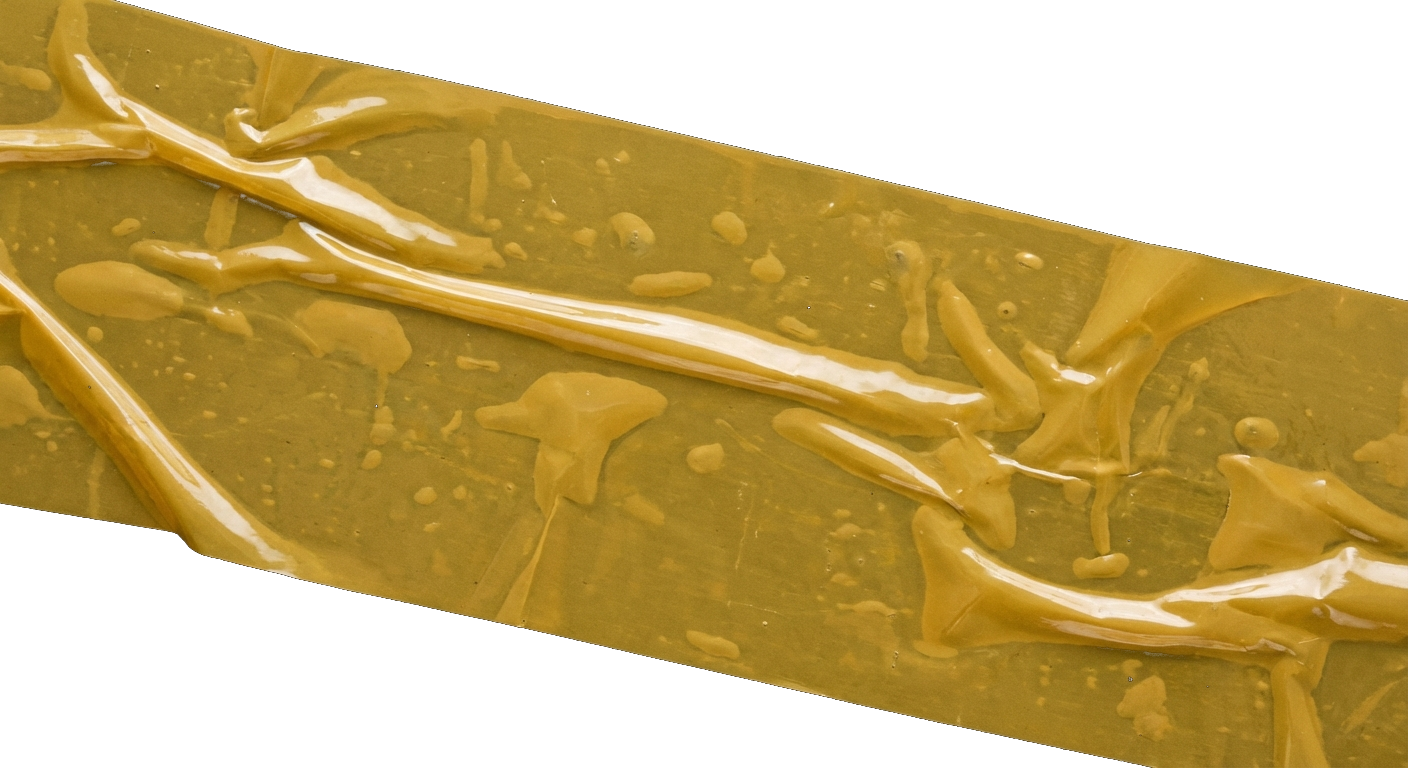 Yellow packing tape texture overlay